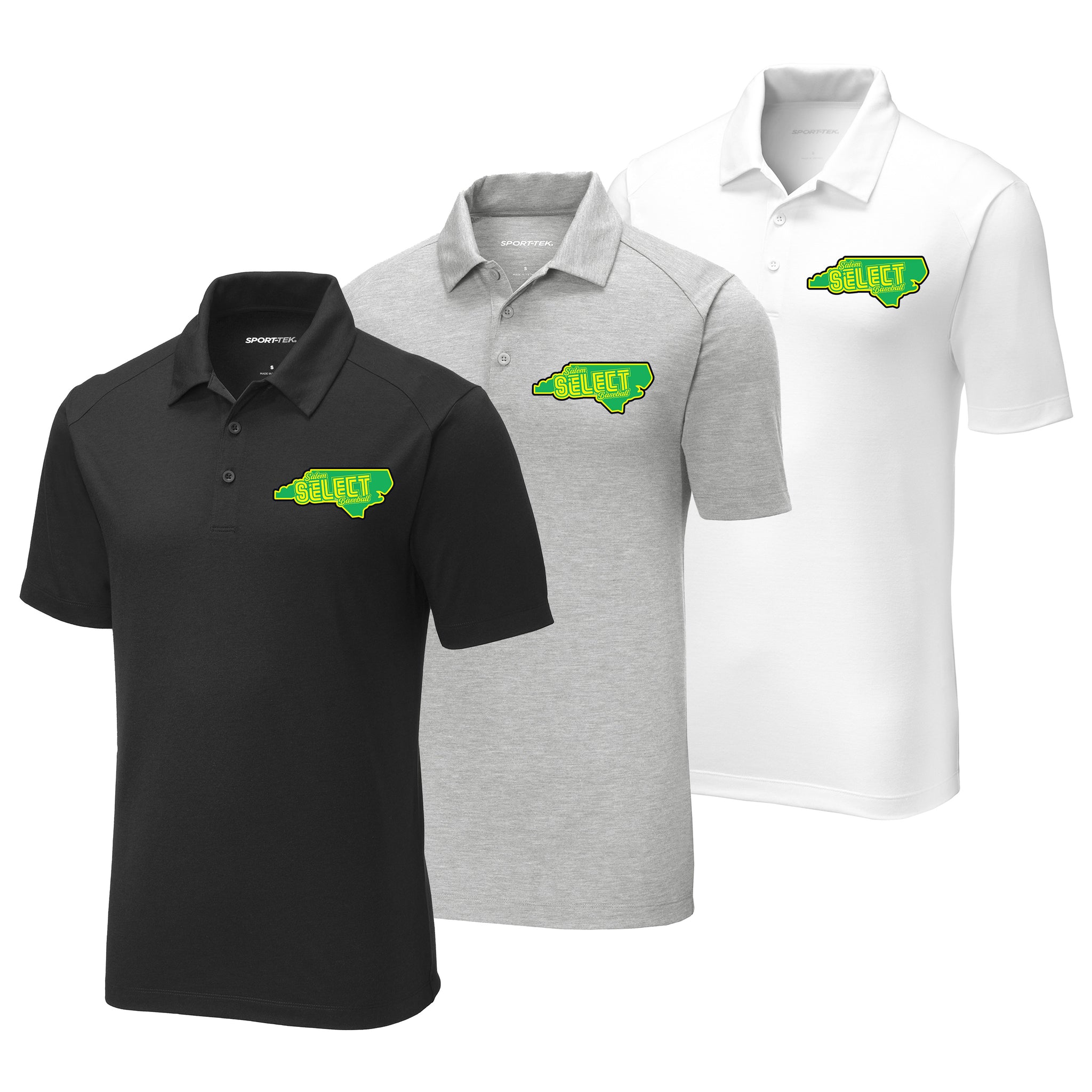 Salem Select Baseball Sport-Tek ® PosiCharge ® Tri-Blend Wicking Polo