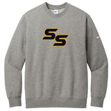 Salem Select Baseball Nike Club Fleece Sleeve Swoosh Crew