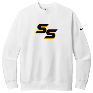 Salem Select Baseball Nike Club Fleece Sleeve Swoosh Crew