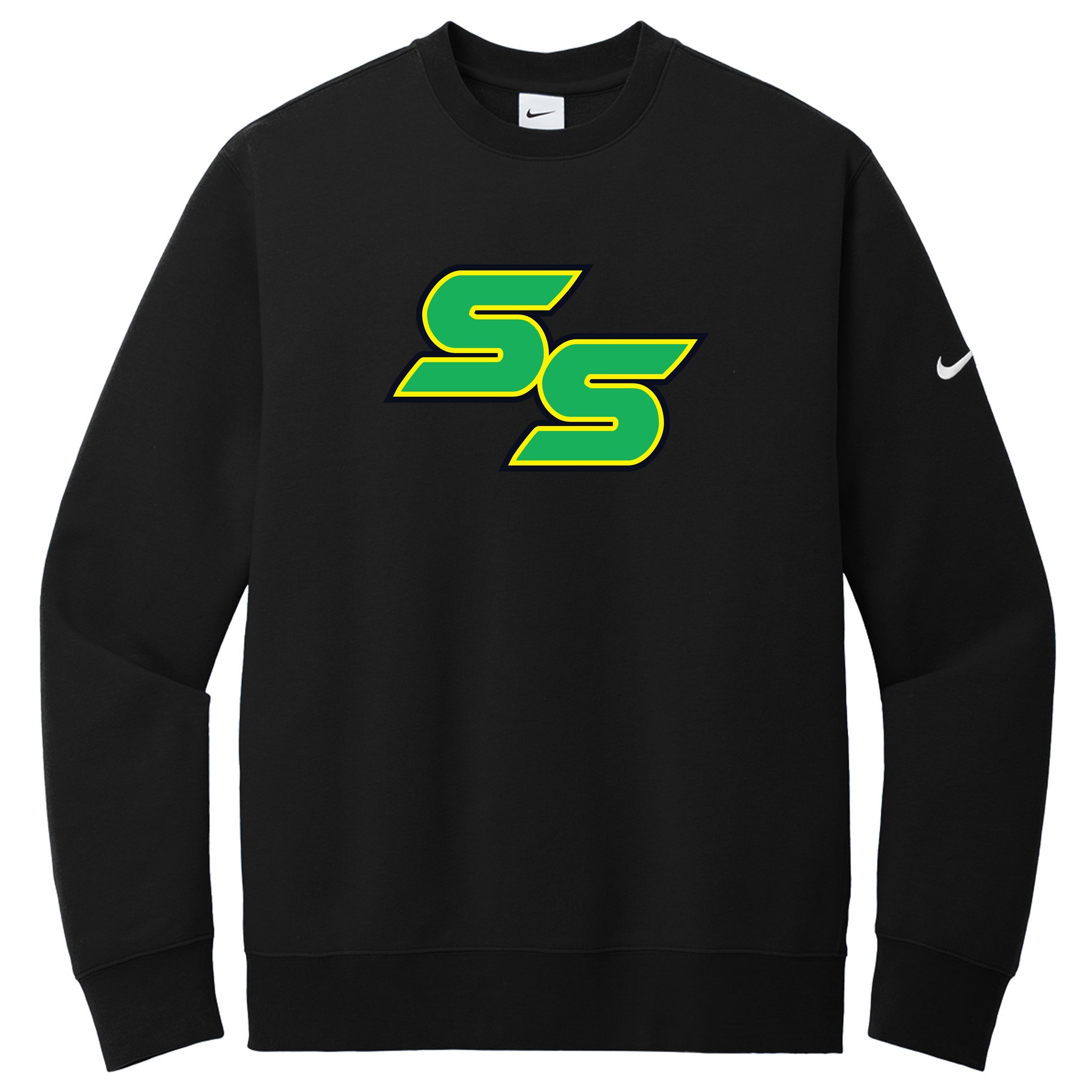 Salem Select Baseball Nike Club Fleece Sleeve Swoosh Crew