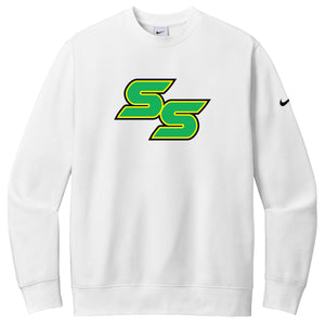 Salem Select Baseball Nike Club Fleece Sleeve Swoosh Crew