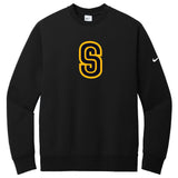 Salem Select Baseball Nike Club Fleece Sleeve Swoosh Crew