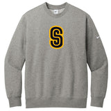 Salem Select Baseball Nike Club Fleece Sleeve Swoosh Crew