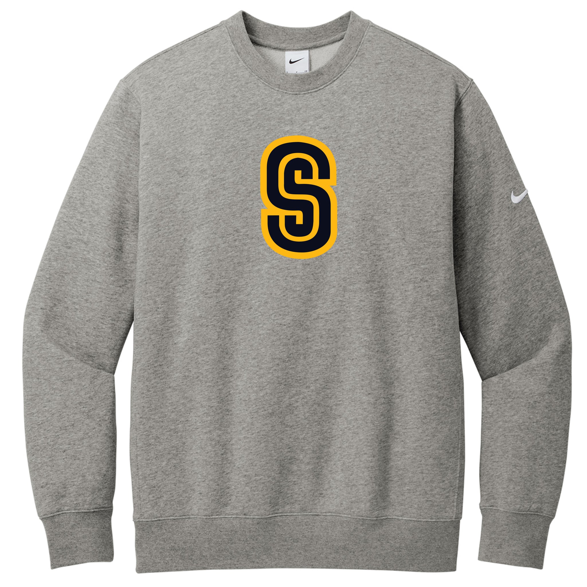 Salem Select Baseball Nike Club Fleece Sleeve Swoosh Crew