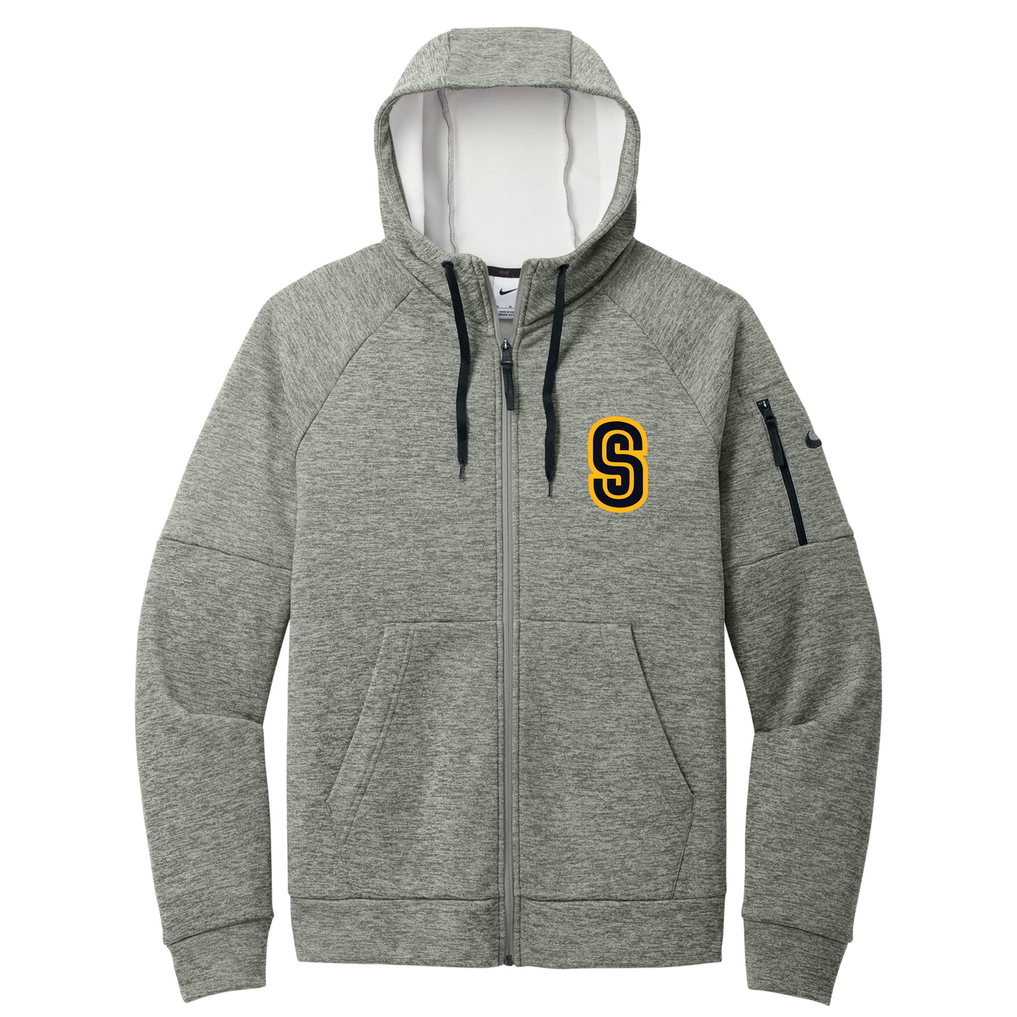 Salem Select Baseball Nike Therma-FIT Pocket Full-Zip Fleece Hoodie