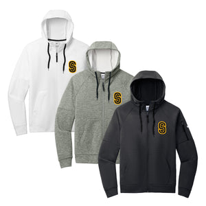 Salem Select Baseball Nike Therma-FIT Pocket Full-Zip Fleece Hoodie