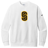 Salem Select Baseball Nike Club Fleece Sleeve Swoosh Crew