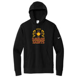 Savage Saints Fastpitch Nike Club Fleece Sleeve Swoosh Pullover Hoodie