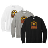 Savage Saints Fastpitch Nike Club Fleece Sleeve Swoosh Crew