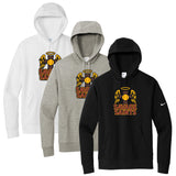 Savage Saints Fastpitch Nike Club Fleece Sleeve Swoosh Pullover Hoodie