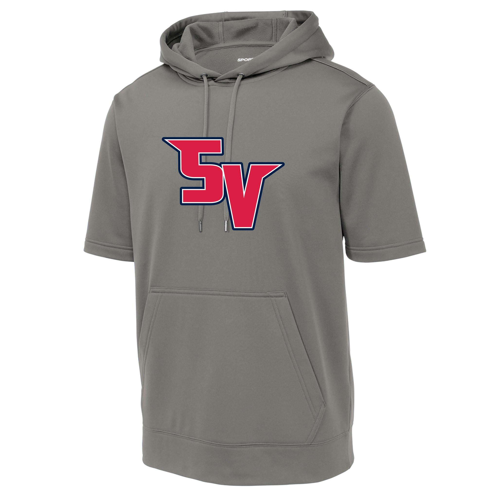 Sand Vipers Baseball Sport-Tek ® Sport-Wick ® Fleece Short Sleeve Hooded Pullover