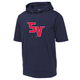 Sand Vipers Baseball Sport-Tek ® Sport-Wick ® Fleece Short Sleeve Hooded Pullover