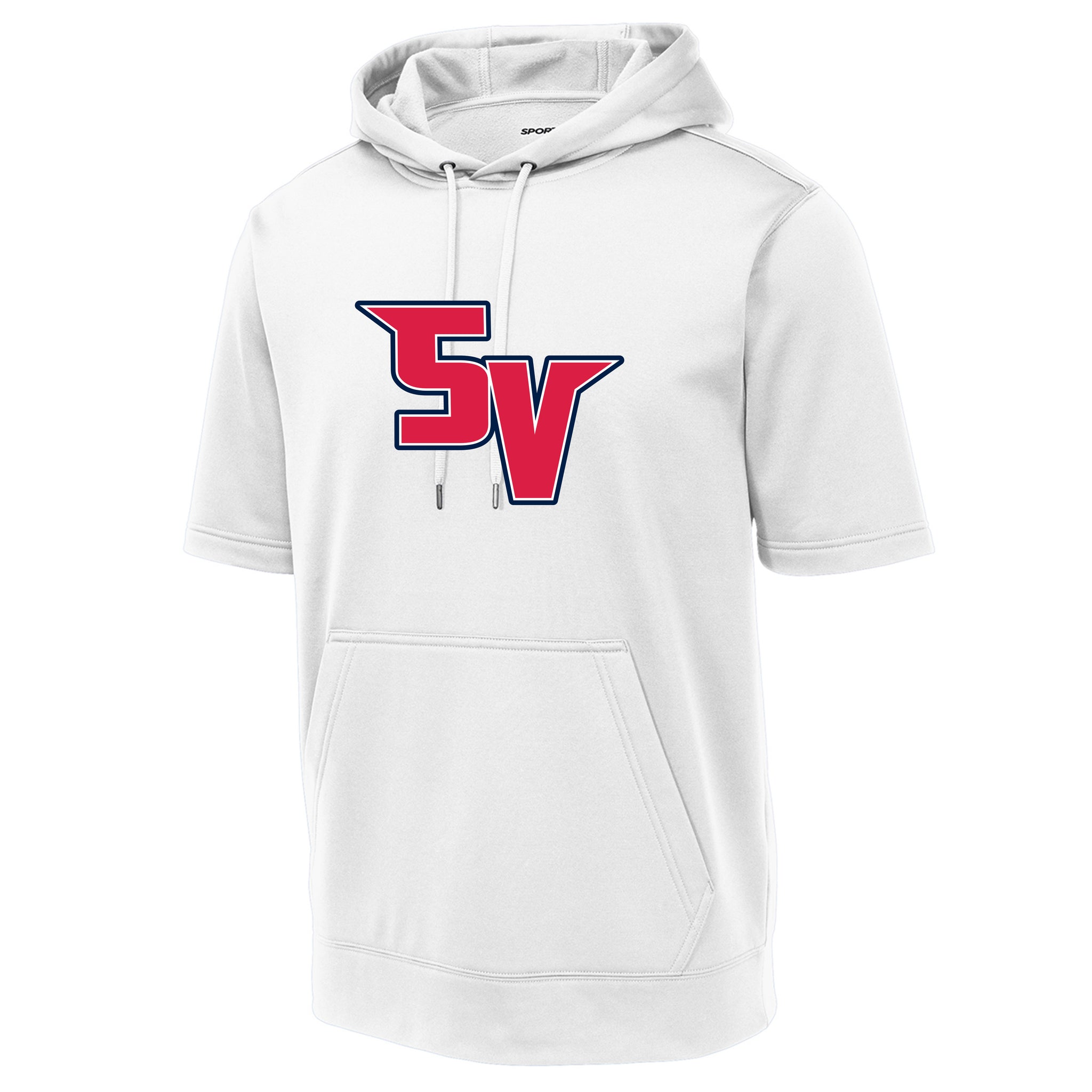 Sand Vipers Baseball Sport-Tek ® Sport-Wick ® Fleece Short Sleeve Hooded Pullover