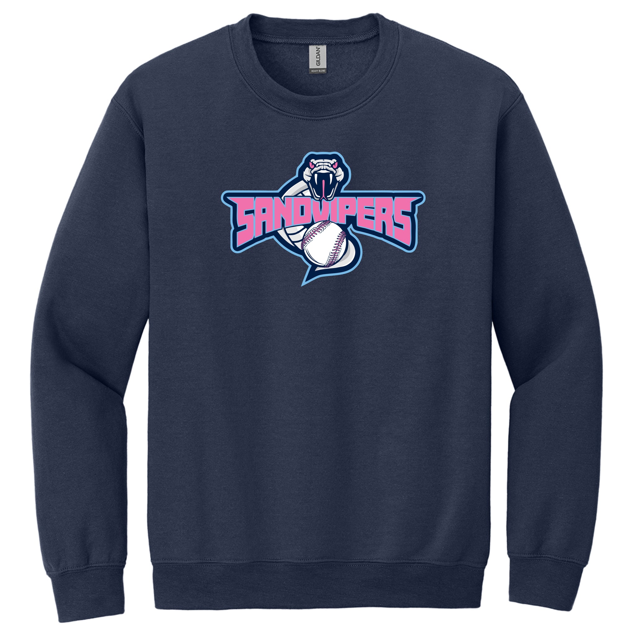 Sand Vipers Baseball Gildan® Heavy Blend™ Crewneck Sweatshirt