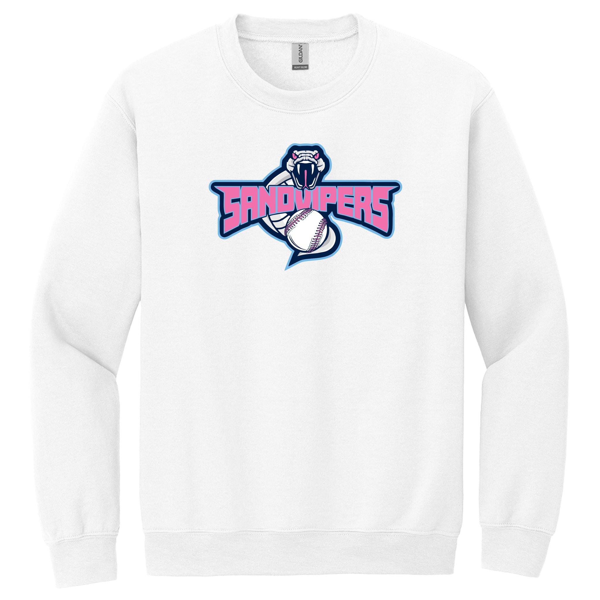 Sand Vipers Baseball Gildan® Heavy Blend™ Crewneck Sweatshirt