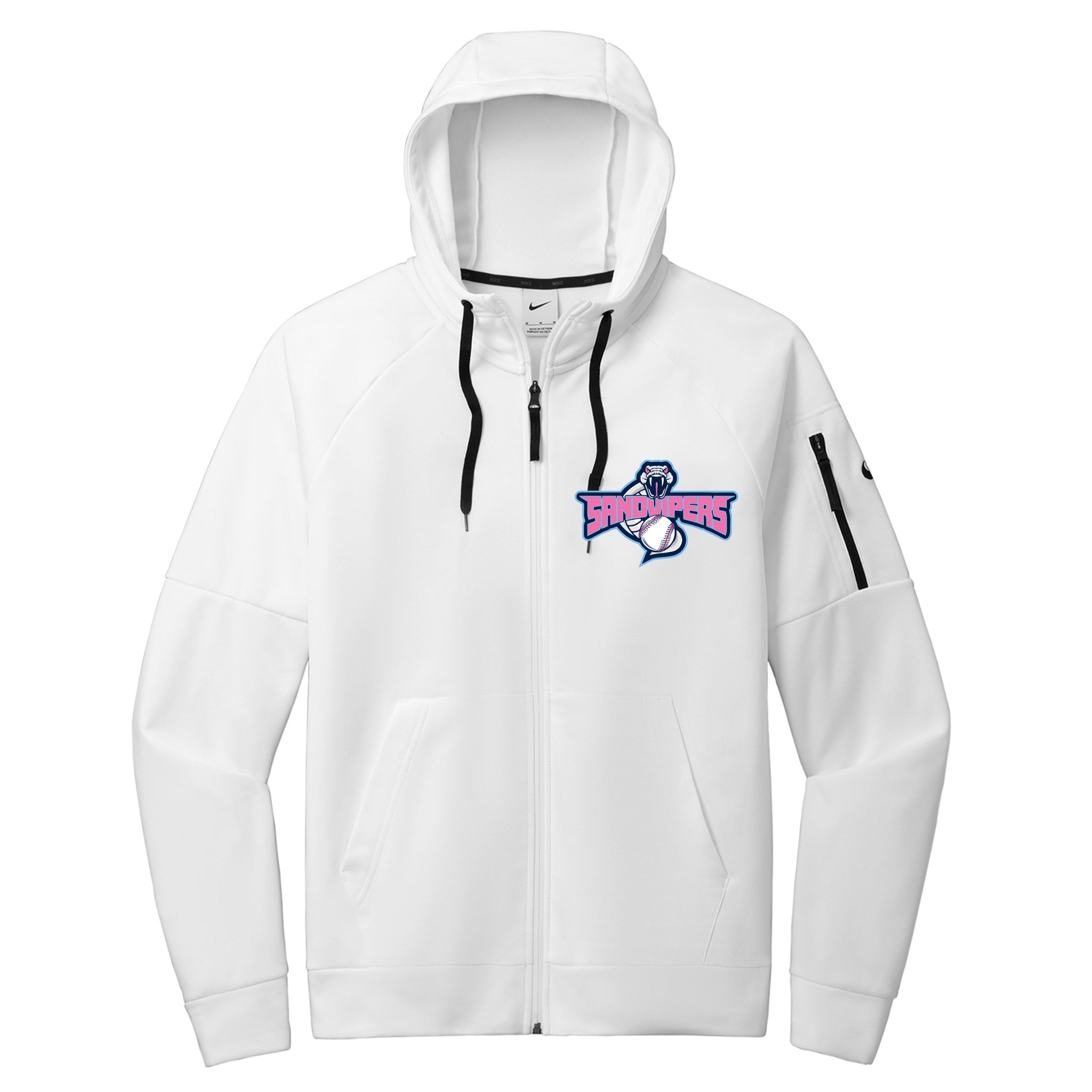 Sand Vipers Baseball Nike Therma-FIT Pocket Full-Zip Fleece Hoodie