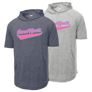Sand Vipers Baseball Sport-Tek ® PosiCharge ® Tri-Blend Wicking Short Sleeve Hoodie