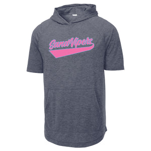 Sand Vipers Baseball Sport-Tek ® PosiCharge ® Tri-Blend Wicking Short Sleeve Hoodie