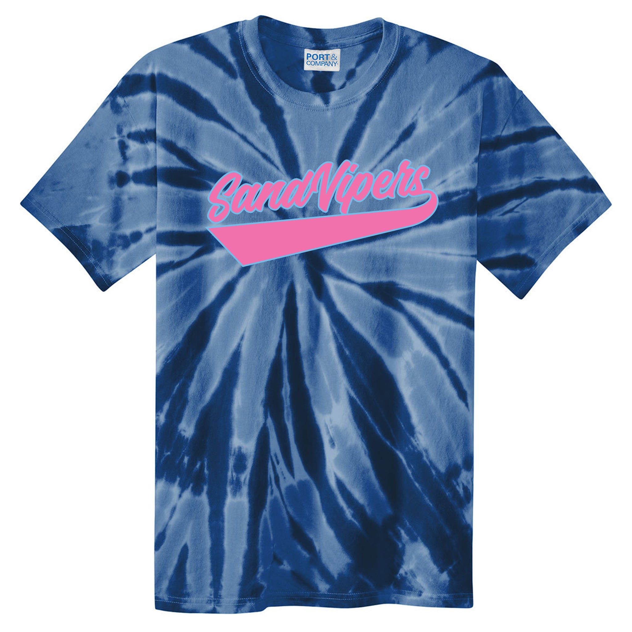 Sand Vipers Baseball Port & Company® Tie-Dye Tee