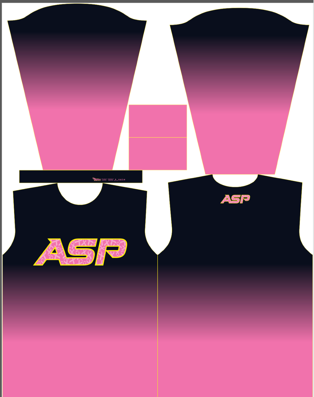 ASP BCA Fade Mens Full Sub Long Sleeve