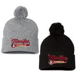 Menifee Seminoles Fastpitch Sportsman 12" Pom-Pom Cuffed Beanie