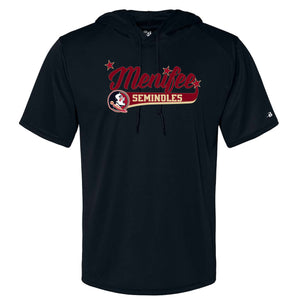 Menifee Seminoles Fastpitch Badger B-Core Hooded T-Shirt