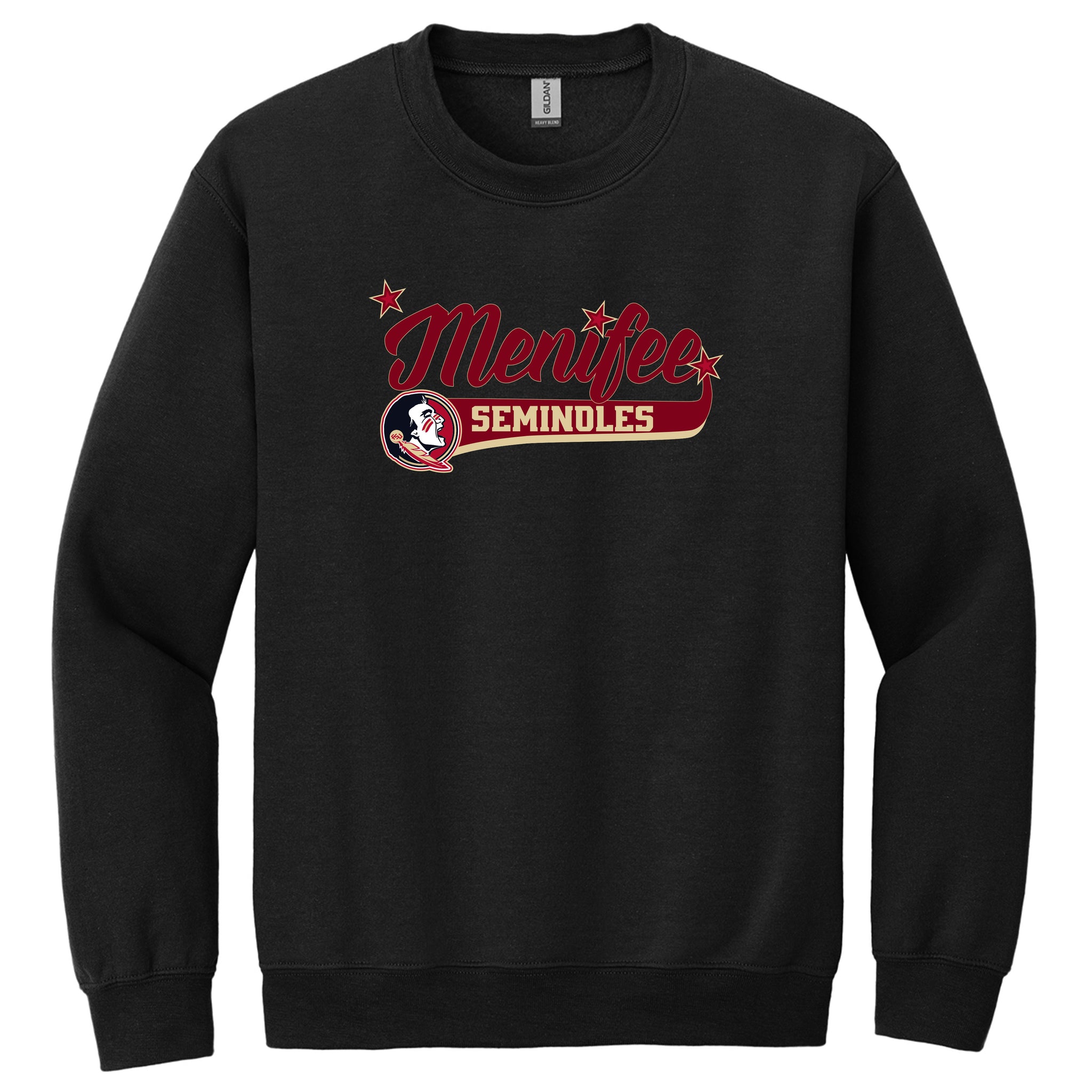 Menifee Seminoles Fastpitch Gildan® Heavy Blend™ Crewneck Sweatshirt