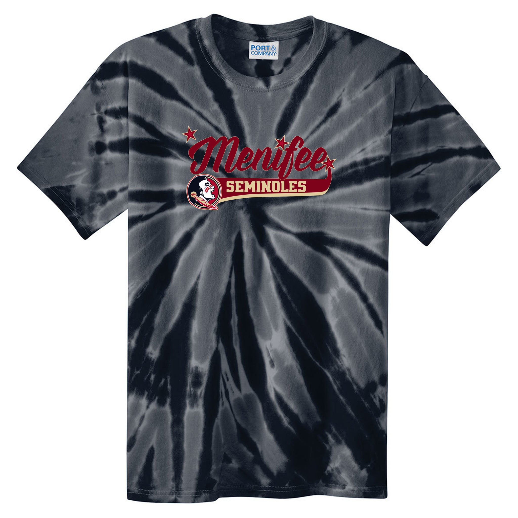 Menifee Seminoles Fastpitch Port & Company® Tie-Dye Tee