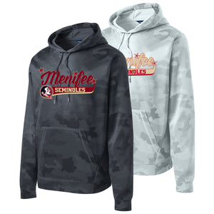 Menifee Seminoles Fastpitch Sport-Tek® Sport-Wick® CamoHex Fleece Hooded Pullover