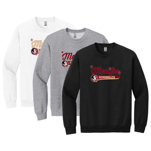 Menifee Seminoles Fastpitch Gildan® Heavy Blend™ Crewneck Sweatshirt