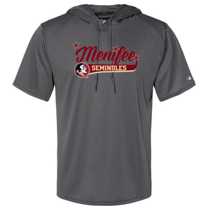 Menifee Seminoles Fastpitch Badger B-Core Hooded T-Shirt