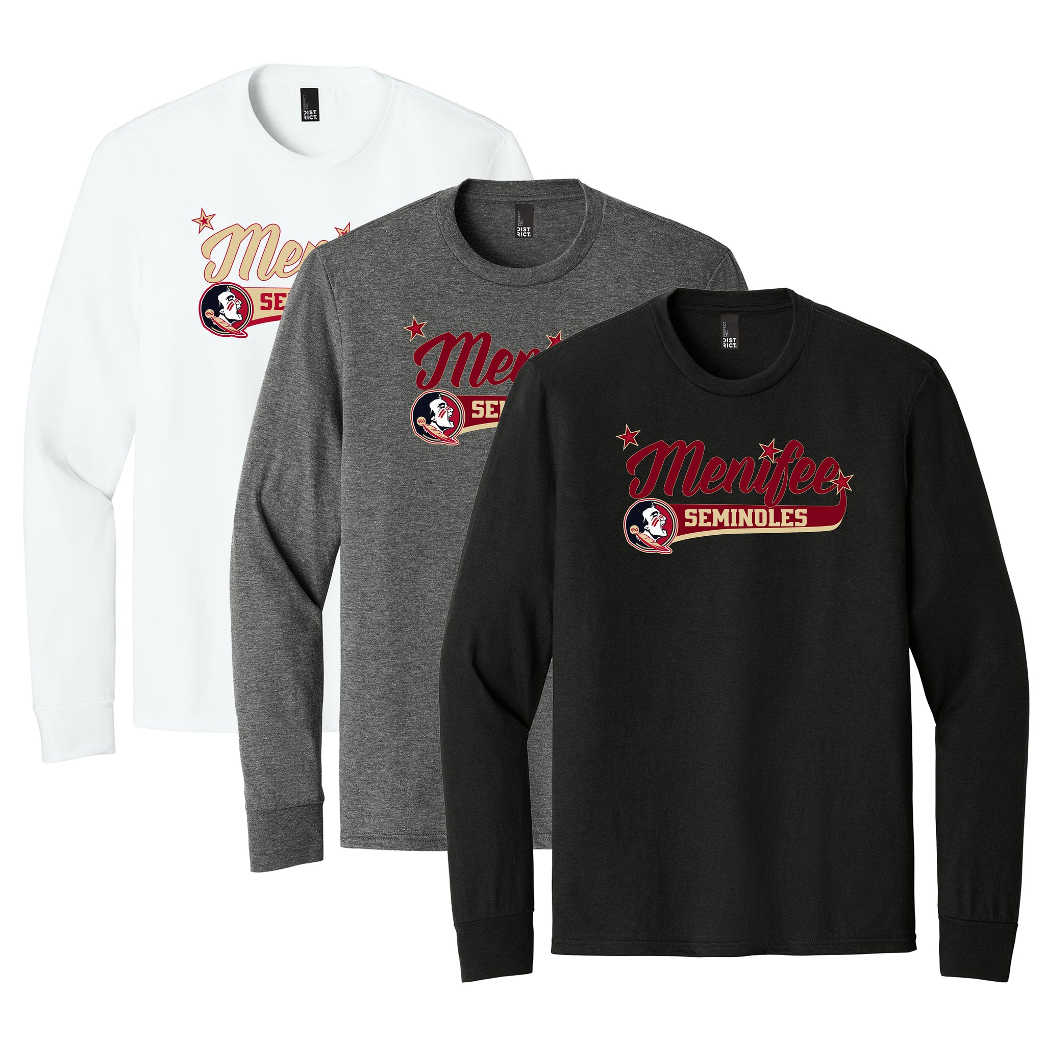Menifee Seminoles Fastpitch Perfect Tri ® Long Sleeve Tee
