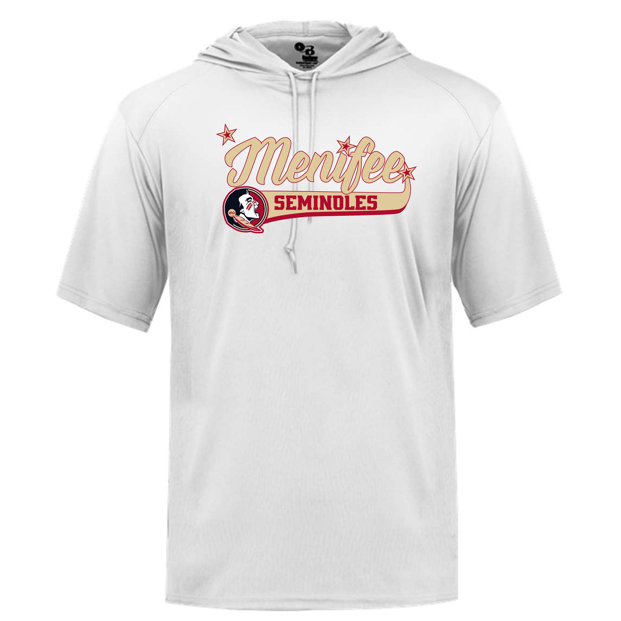 Menifee Seminoles Fastpitch Badger B-Core Hooded T-Shirt