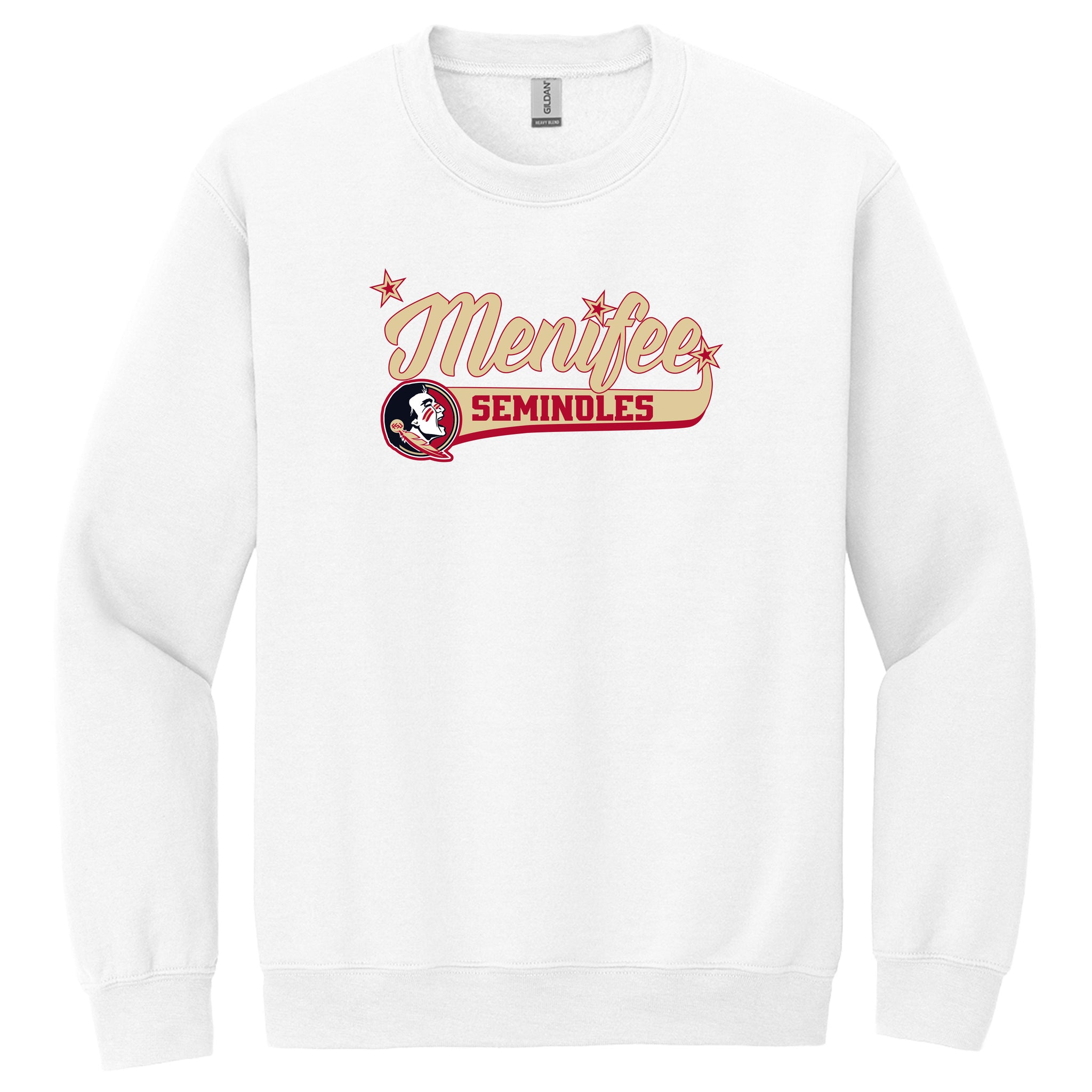 Menifee Seminoles Fastpitch Gildan® Heavy Blend™ Crewneck Sweatshirt