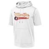 Menifee Seminoles Fastpitch Sport-Tek ® Sport-Wick ® Fleece Short Sleeve Hooded Pullover