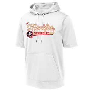 Menifee Seminoles Fastpitch Sport-Tek ® Sport-Wick ® Fleece Short Sleeve Hooded Pullover