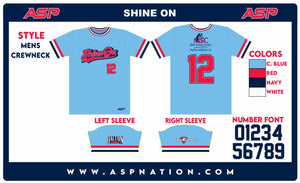 Shine On Slowpitch Mens Full Sublimation Uniform Short Sleeve