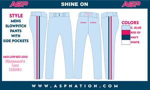 Shine On Slowpitch Full Length Pants