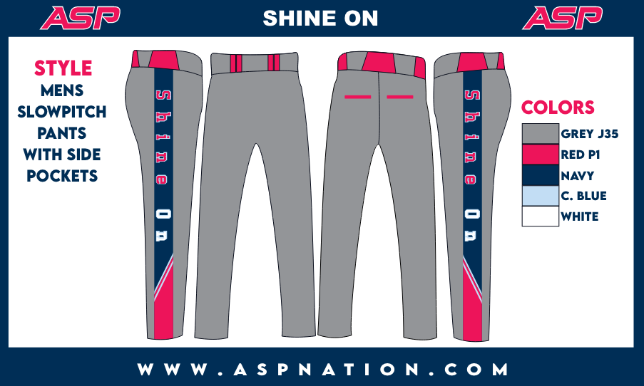 Shine On Slowpitch Full Length Pants