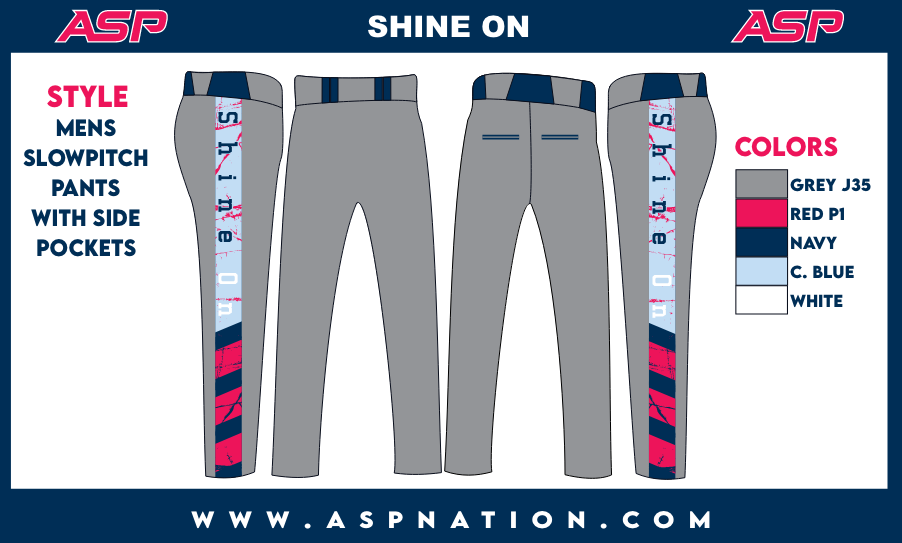 Shine On Slowpitch Full Length Pants