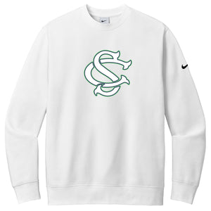 Skrewballs Fastpitch Nike Club Fleece Sleeve Swoosh Crew