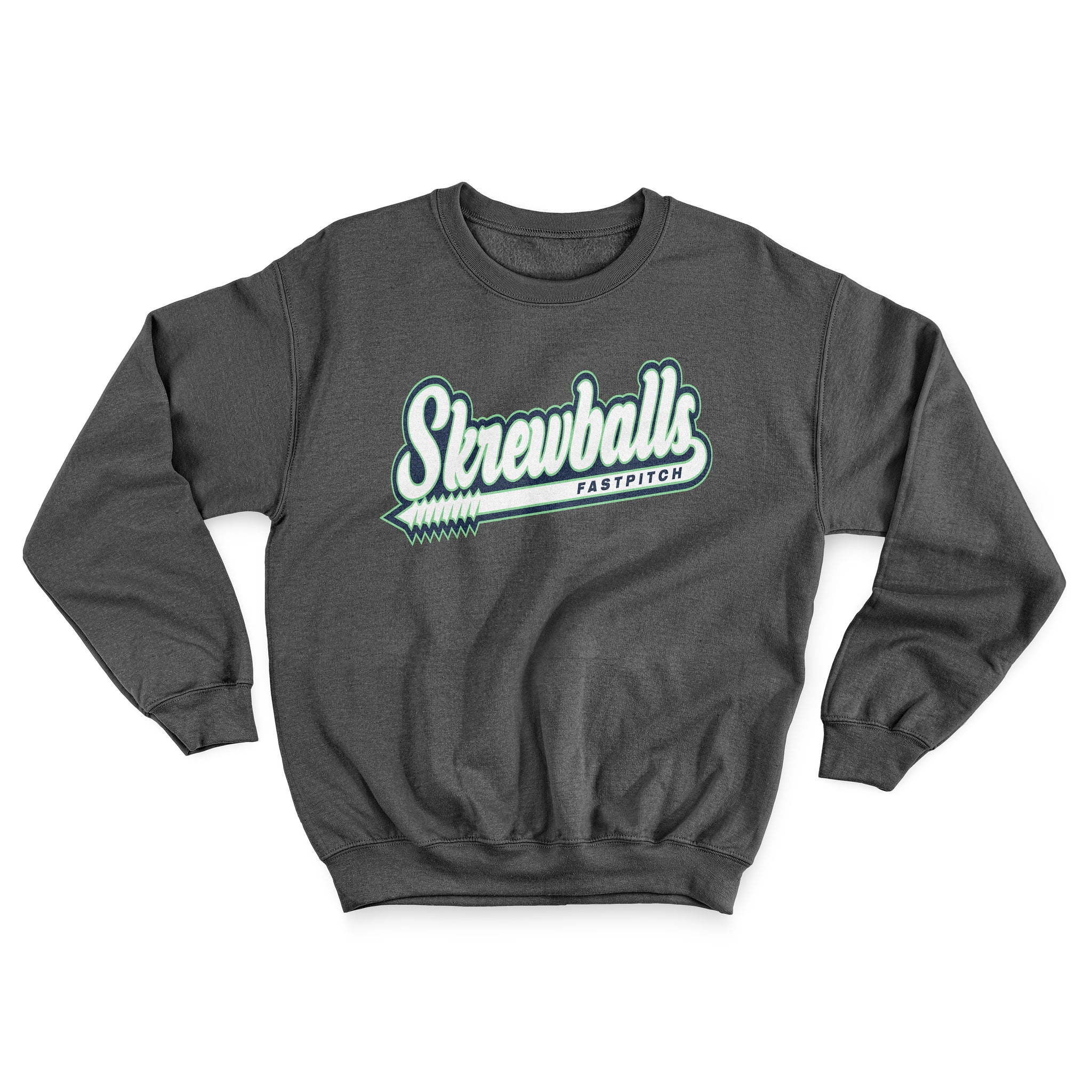 SKREWBALLS FASTPITCH FLEECE CREWNECK SWEATSHIRT