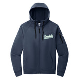 Skrewballs Fastpitch Nike Therma-FIT Pocket Full-Zip Fleece Hoodie