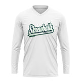 SKREWBALLS FASTPITCH WOMENS V-NECK FULL SUB LONG SLEEVE