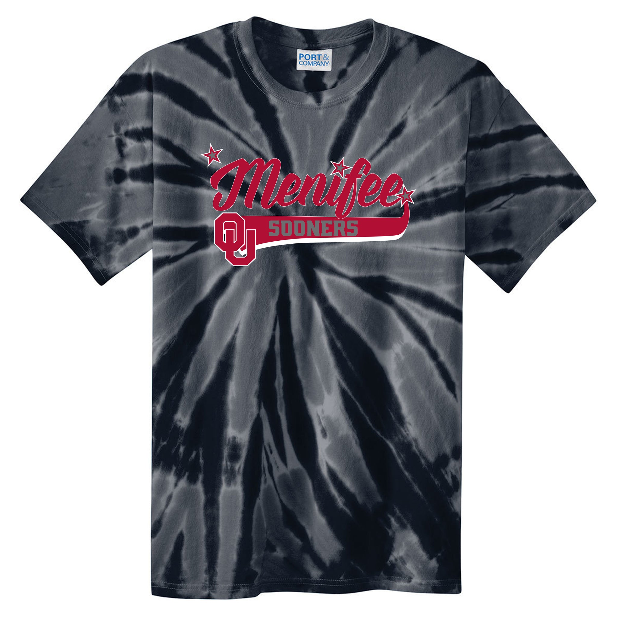 Menifee Sooners Fastpitch Port & Company® Tie-Dye Tee