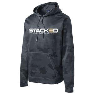 Stacked Softball Academy Sport-Tek® Sport-Wick® CamoHex Fleece Hooded Pullover
