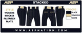 Stacked Softball Academy Womens/Girls Full Sublimation Knickers