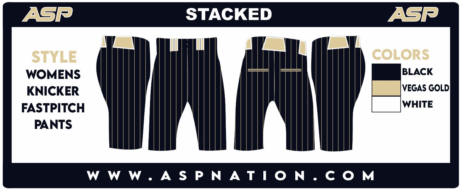 Stacked Softball Academy Womens/Girls Full Sublimation Knickers