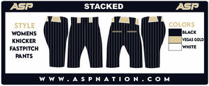 Stacked Softball Academy Womens/Girls Full Sublimation Knickers