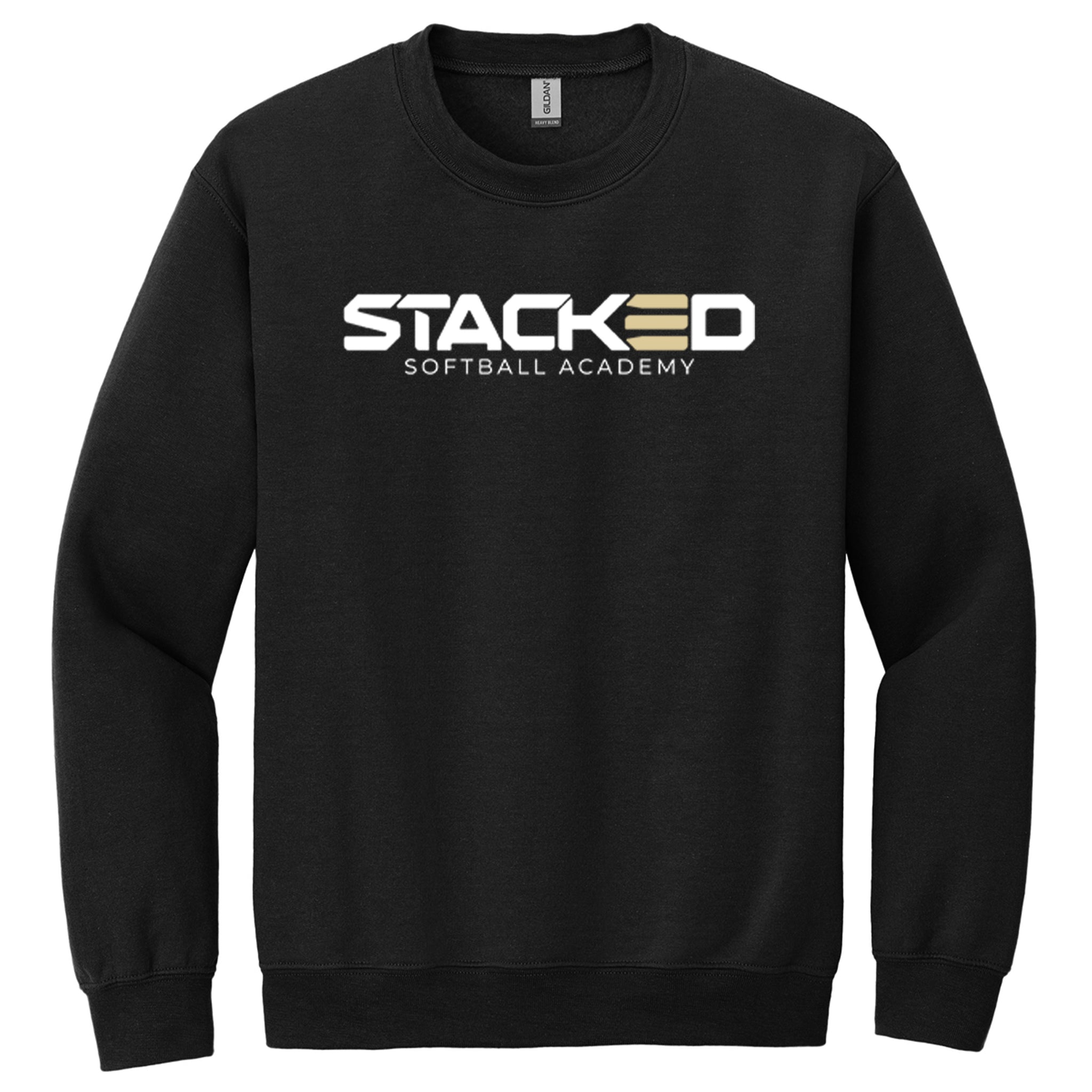 Stacked Softball Academy Gildan® Heavy Blend™ Crewneck Sweatshirt